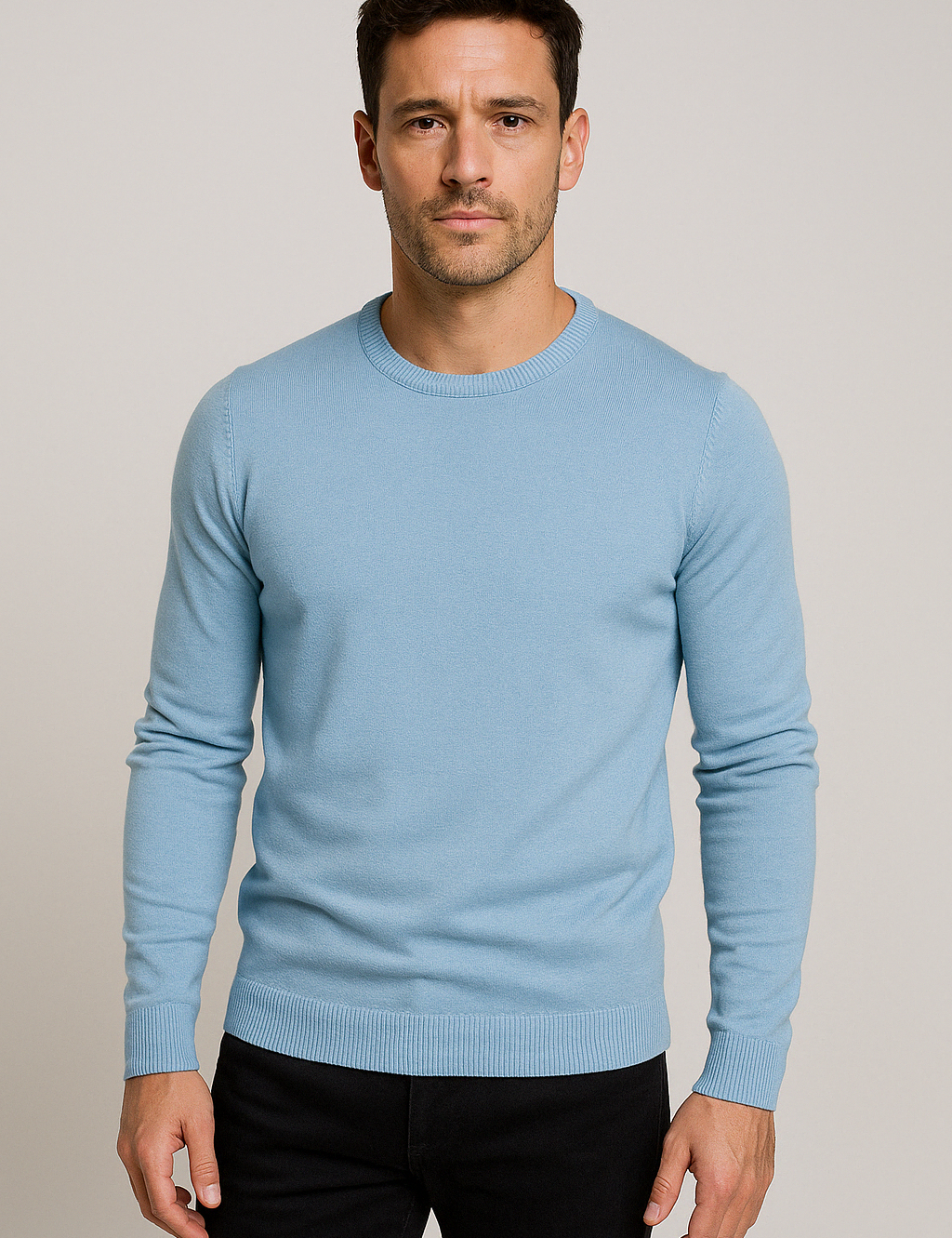 Stylish Slim Fit Knitted Sweater for Men
