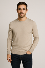 Stylish Slim Fit Knitted Sweater for Men