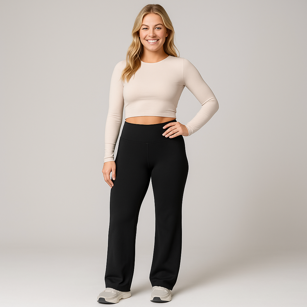 Women's High Waist Yoga Pants - Stretchy, Breathable, Comfortable Fit