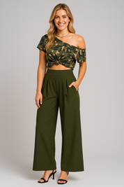 Women's Wide Leg Pants - Stylish Loose Fit for Any Occasion