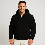 Men's Hooded Sweater - Relaxed Fit, Soft Fabric, Adjustable Hood for Casual Style