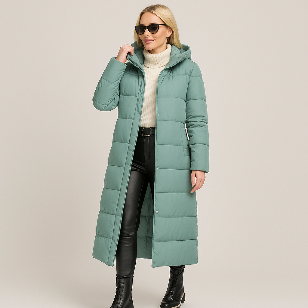 Women's Long Winter Jacket - Stylish and Functional Winter Coats for Women