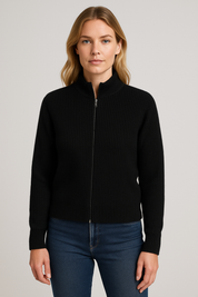 Women's Knit Cardigan - Long Cardigan for Casual and Formal Wear