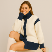 Women's Cozy Autumn Sweater - Soft Breathable Knit, Relaxed Fit, Perfect for Layering