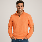 Men's Half Zip Sweater - Warm, Comfortable, and Stylish for Winter