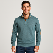 Men's Half Zip Sweater - Warm, Comfortable, and Stylish for Winter