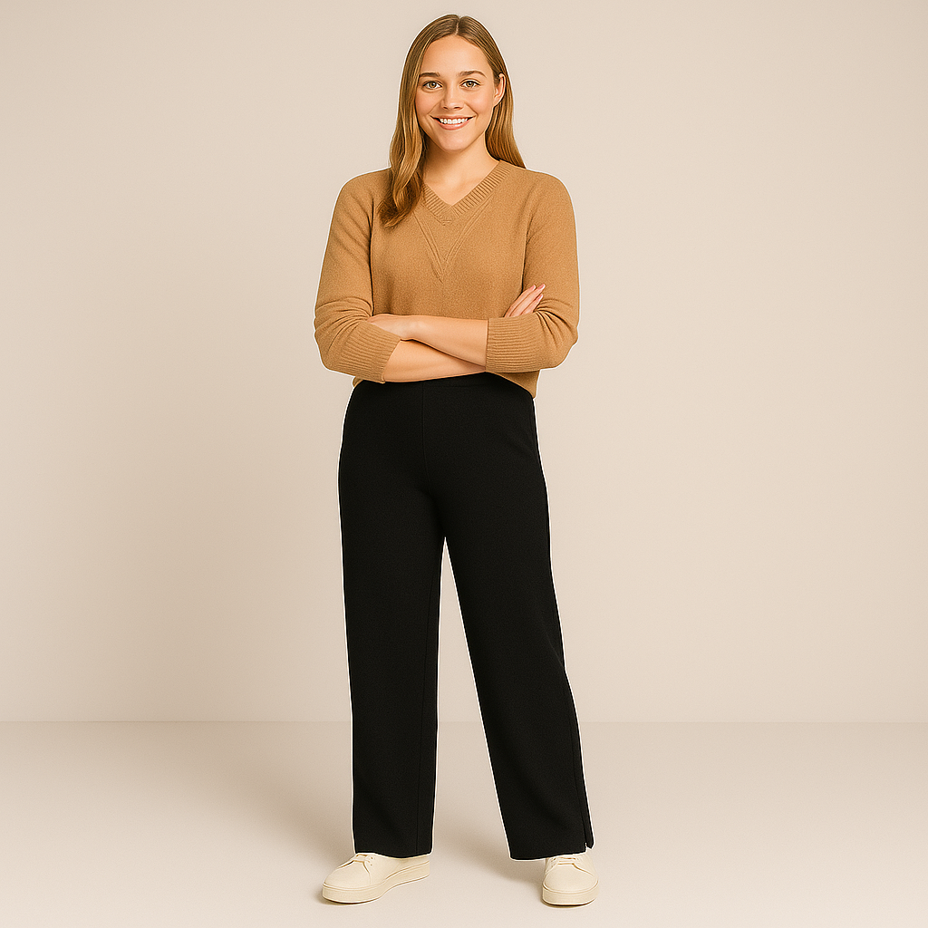 High-Waisted Wide-Leg Pants for Women