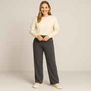 High-Waisted Wide-Leg Pants for Women