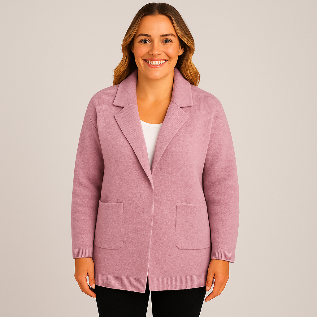 Women's Elegant Cardigan - Versatile Soft Knitting for Casual and Formal Wear