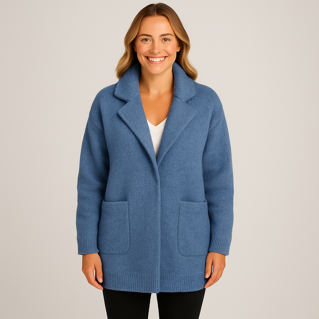 Women's Elegant Cardigan - Versatile Soft Knitting for Casual and Formal Wear