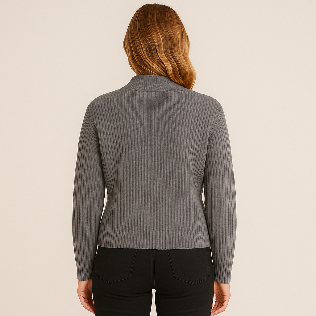 Women's Knit Cardigan - Long Cardigan for Casual and Formal Wear