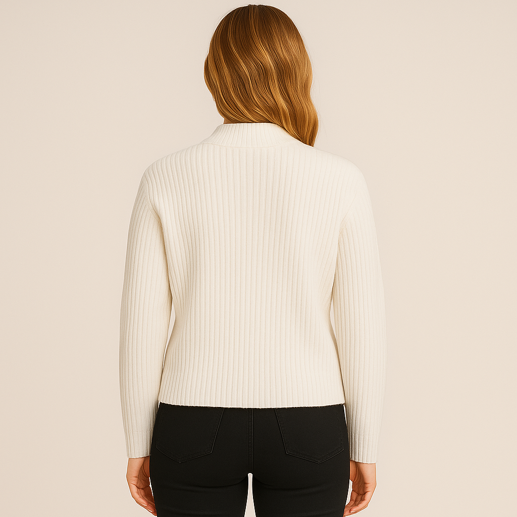 Women's Knit Cardigan - Long Cardigan for Casual and Formal Wear