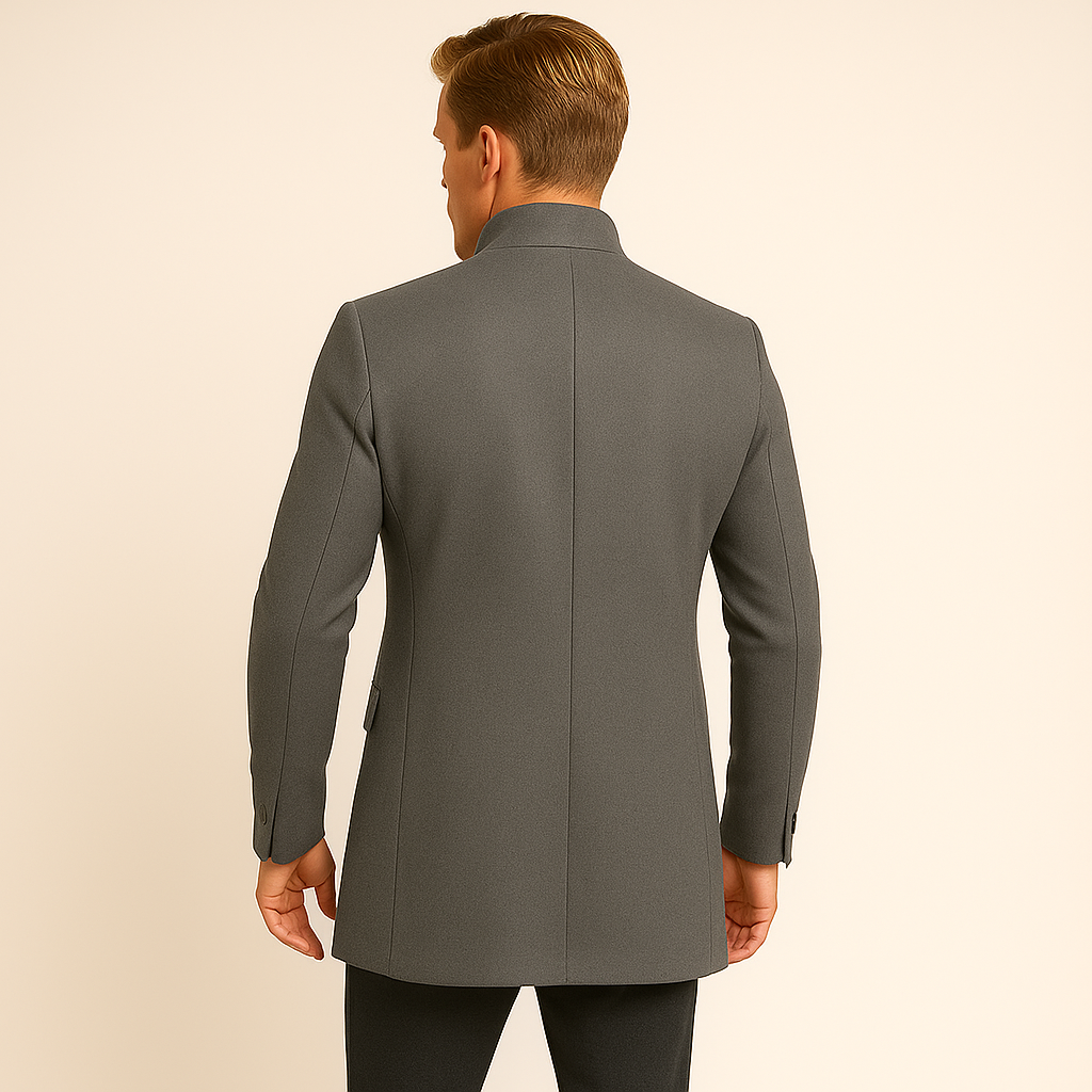 Elegant Mid-Length Structured Coat for Every Occasion