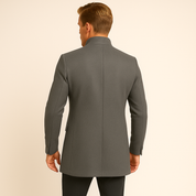 Elegant Mid-Length Structured Coat for Every Occasion