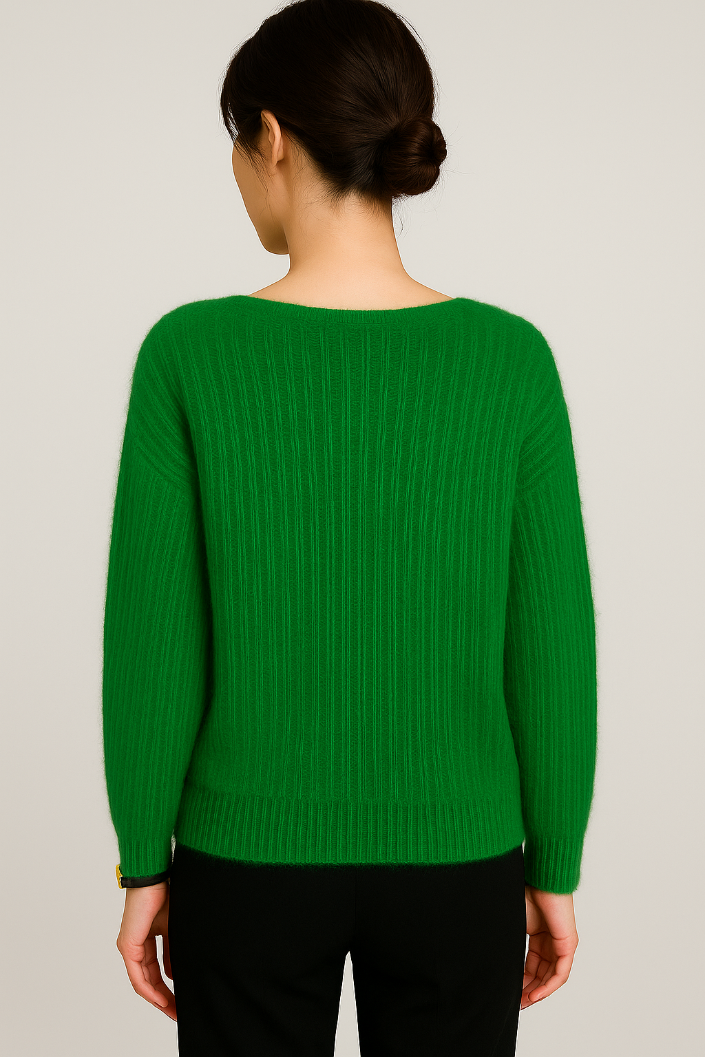 Women's Sweater Pullover - Cozy See-Through Knit for Autumn/Winter