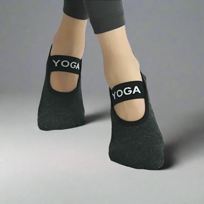 GripStep Yoga and Pilates Grip Socks for Women