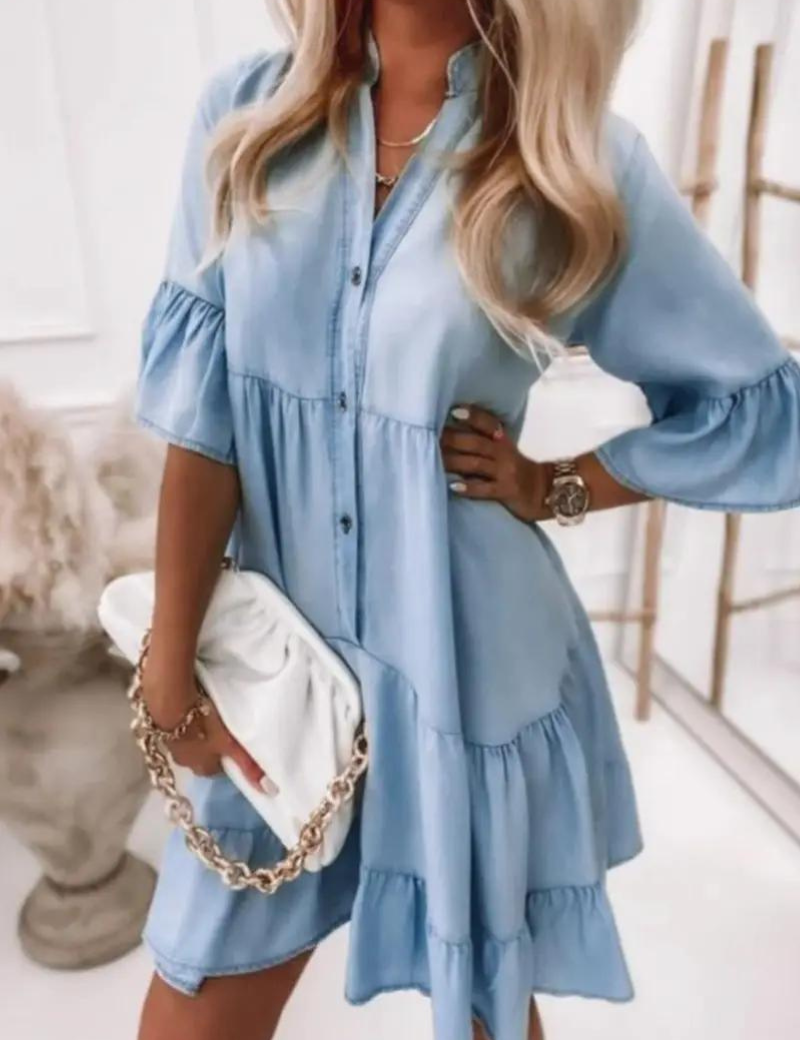 Denim-Dress-Loose-Fit-Half-Sleeve-Ruffle-Dress-Summer-Dress-Fashion-Nora-2.png