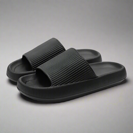 FluffyPlain Unisex Slides