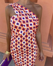 Thea Colorful Summer Maxi Dress