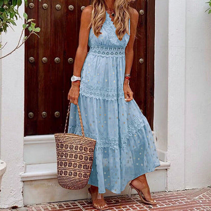 Abby Lace Maxi Summer Dress