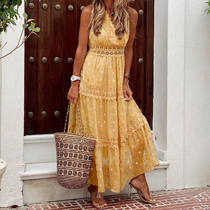 Abby Lace Maxi Summer Dress