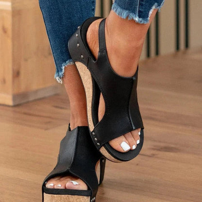 Cecilia Heels Wedge Sandals for Women