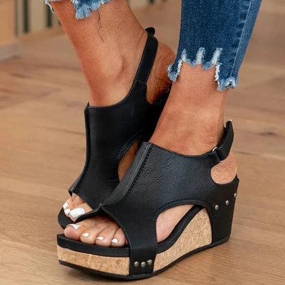 Cecilia Heels Wedge Sandals for Women