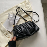 Luxe Pleat Shoulder Bag