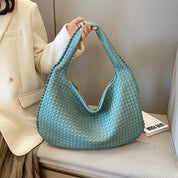 Elegant Woven Companion - Stylish Tote Bag
