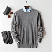Men's Sweater - Luxurious and Comfortable O-Neck Jumper