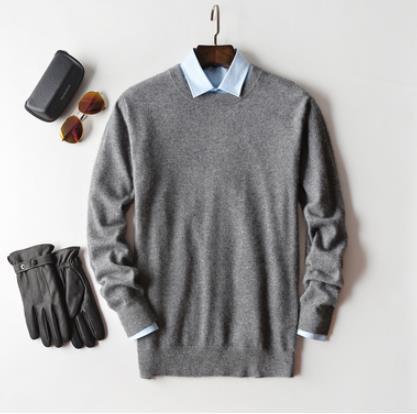 Men's Sweater - Luxurious and Comfortable O-Neck Jumper