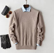 Men's Sweater - Luxurious and Comfortable O-Neck Jumper