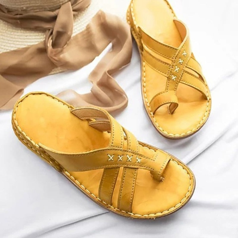 Cathrine Strappy Flat Sandals