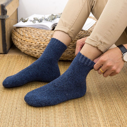 UltraWarm Men's Cozy & Comfortable Winter Socks with Cashmere - 3 Pairs