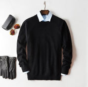 Men's Sweater - Luxurious and Comfortable O-Neck Jumper