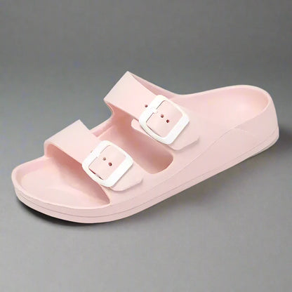 DoubleBuckle Unisex Slides