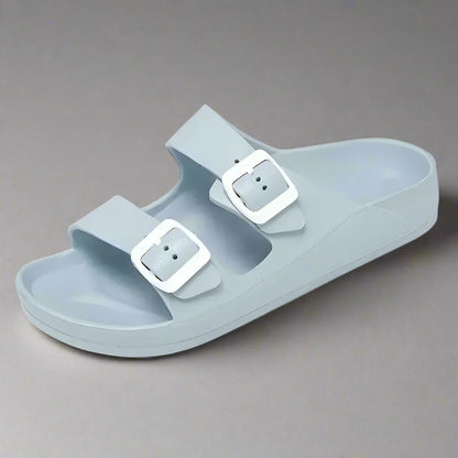 DoubleBuckle Unisex Slides