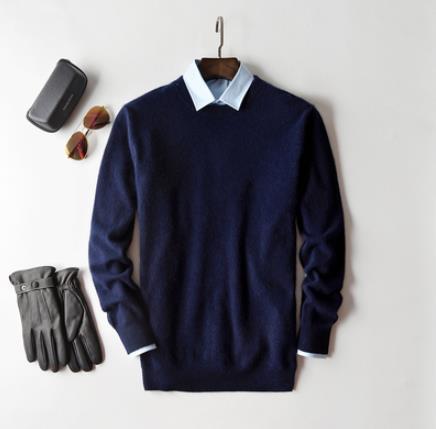 Men's Sweater - Luxurious and Comfortable O-Neck Jumper