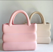 Christine Solid Waterproof Beach Bag for Women