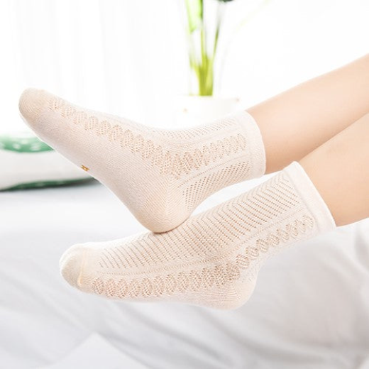 CutieMesh - Summer Cotton Baby Socks - 5 Pairs