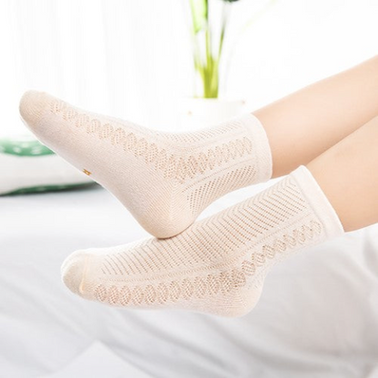 CutieMesh - Summer Cotton Baby Socks - 5 Pairs