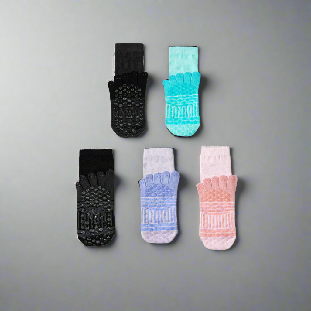 LongStable Women's Yoga & Pilates Grip Socks