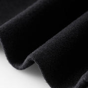 Long Black Wool Coat for Women – Tailored Fit Italian Wool Trench Coat for Winter Elegance 3