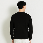 Luxurious Men's Wool Sweater - Ultimate Warmth for Winter-black2
