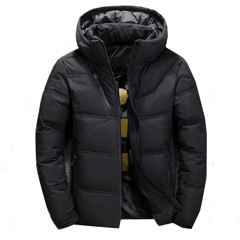 Men's Ski Jacket - Warm Slim Fit Snow Jacket with Hood for Winter Sports 2