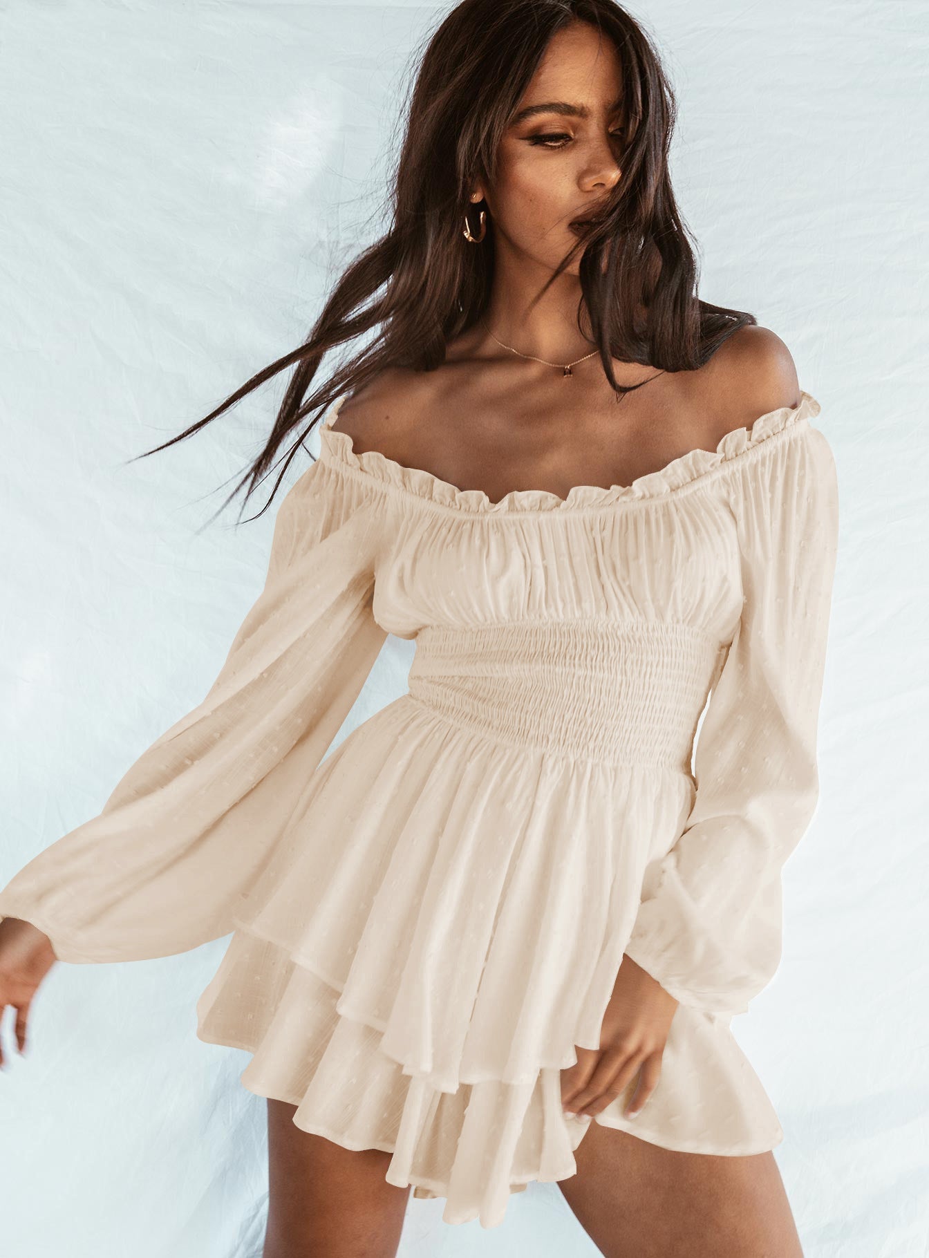 Anna Off-Shoulder Summer Dress