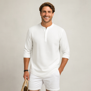 Men's Polo Shirt - Comfortable Summer Casual Wear, Versatile Style for Work and Leisure