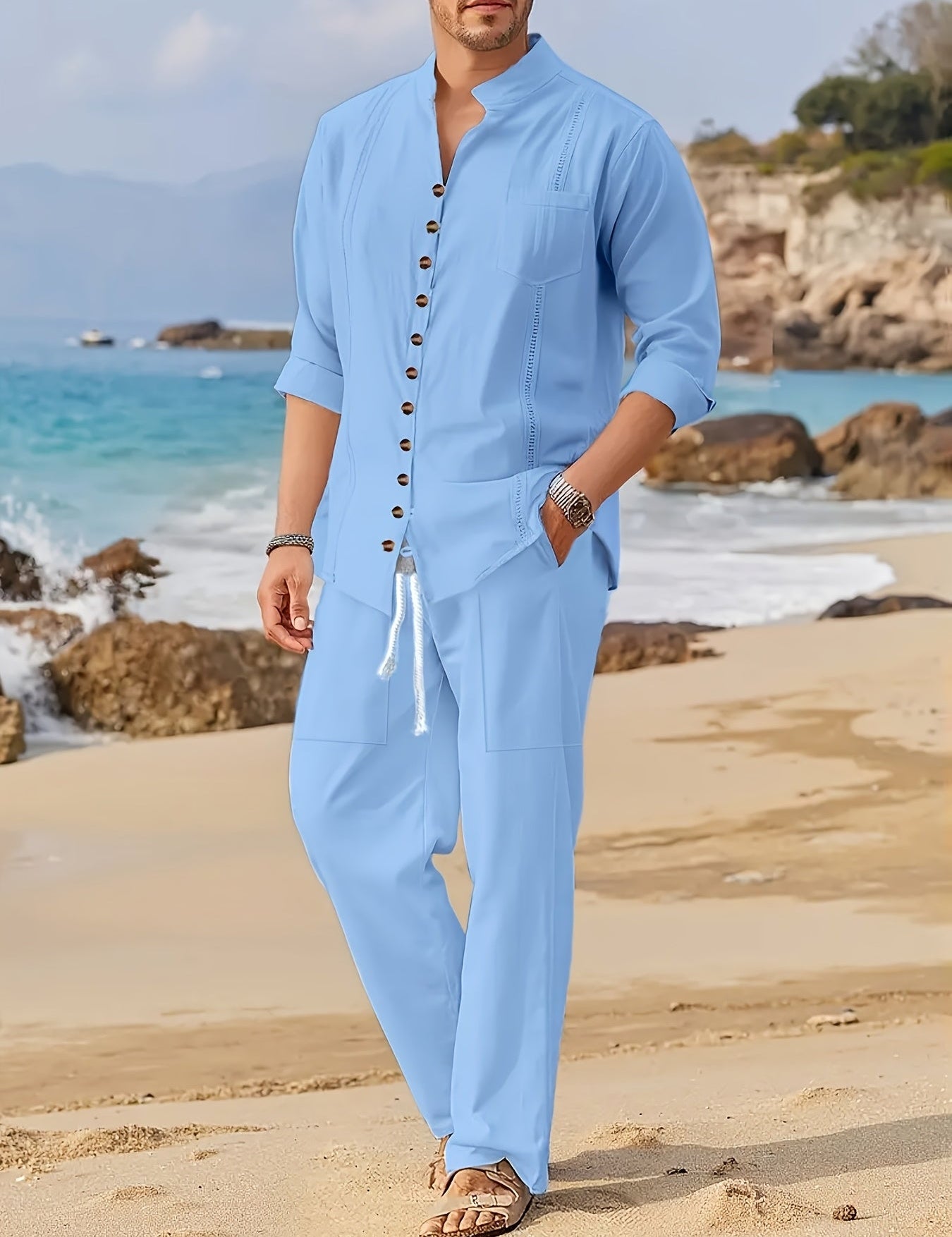 Men's Beachwear Set 0
