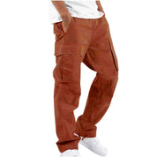 Men's Black Cargo Pants - Stylish & Comfortable with Practical Pockets 11