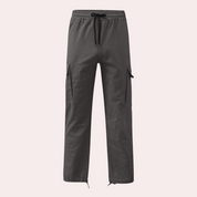 Men's Black Cargo Pants - Stylish & Comfortable with Practical Pockets 3